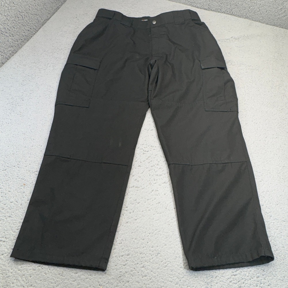 5.11 Tactical Series Cargo Mens XL 36x28 Black Ripstop Tactical Utility